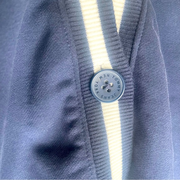Tommy Hilfiger Jeans Stripe Oversized Cardigan - Picture 8 of 10